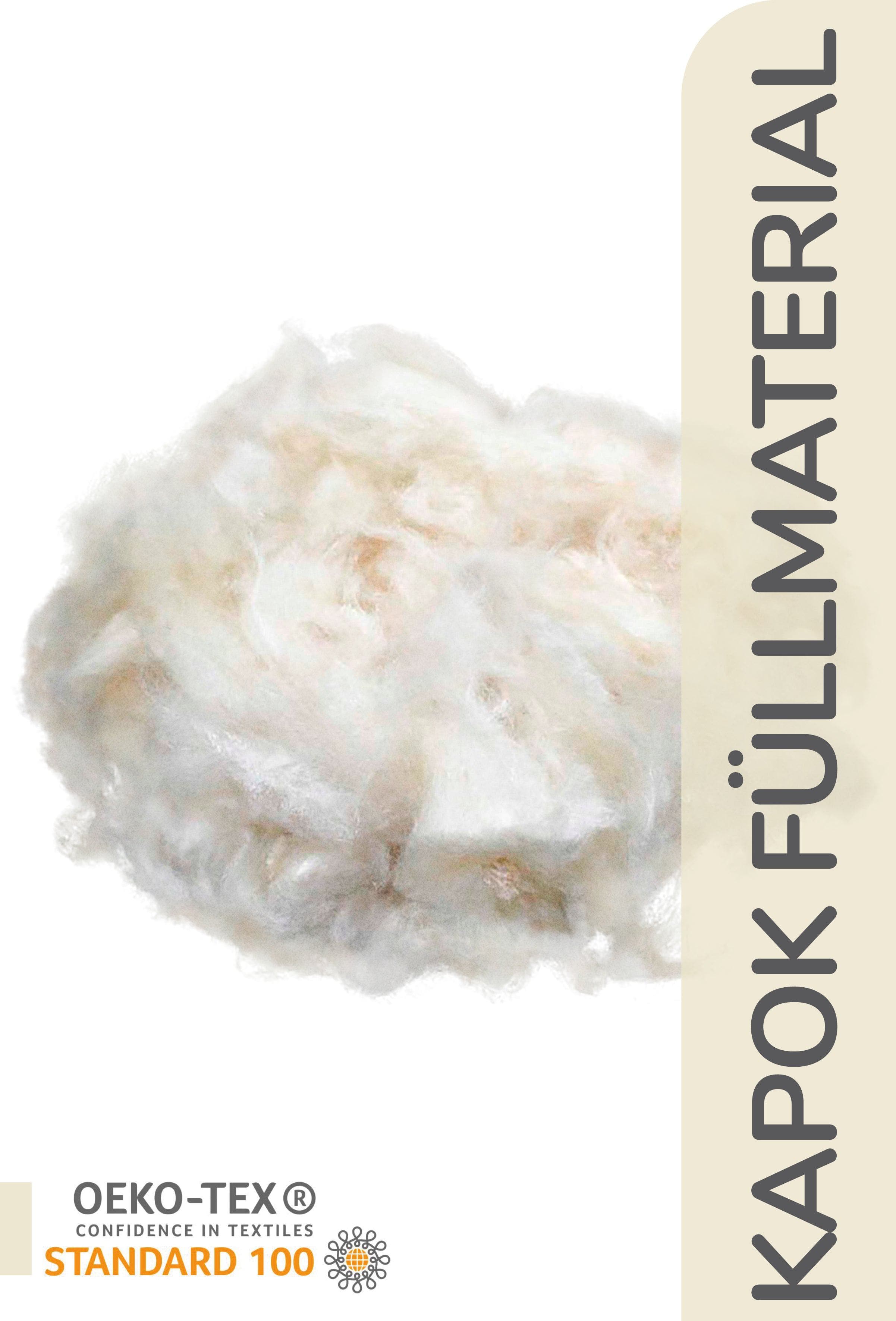 Kapok Füllung für Stillkissen und Kissen, 1kg - 1 kg - Minky Mooh