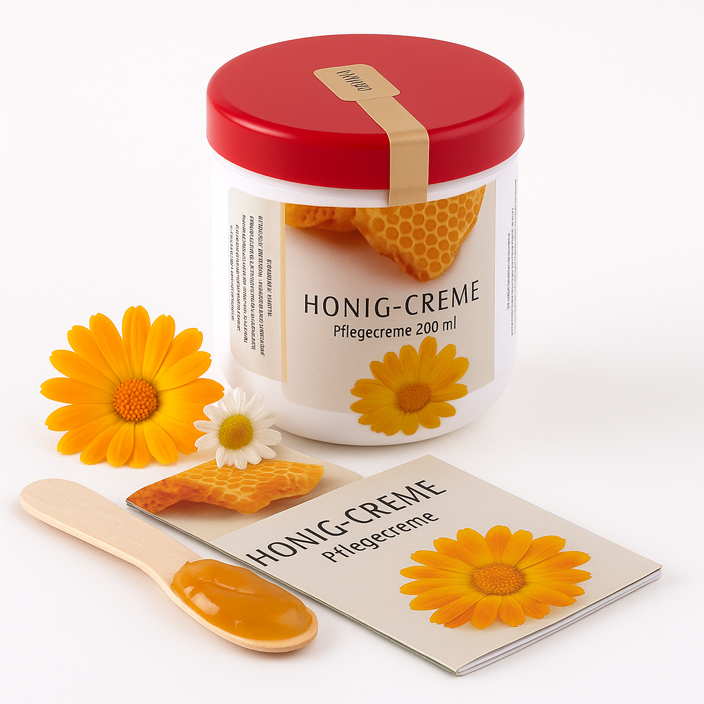 Honig-Creme - vorbeugend gegen wunden Po / Windeldermatitis