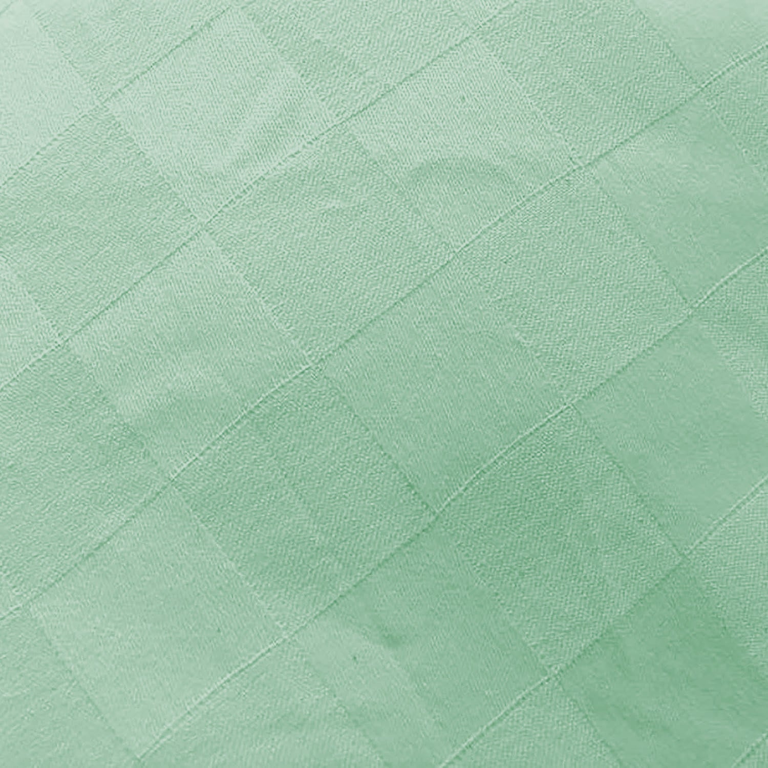 Stillkissenbezug Bio Baumwolle 190 cm, Perkal Mint