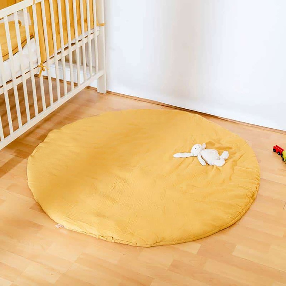 Havana Activity Mat aus Bio-Baumwolle Honey - Minky Mooh